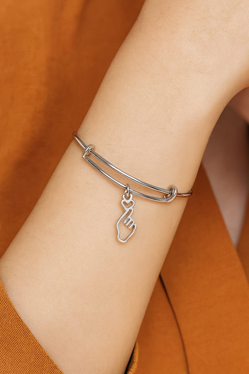 Love Signal Charm Bracelet