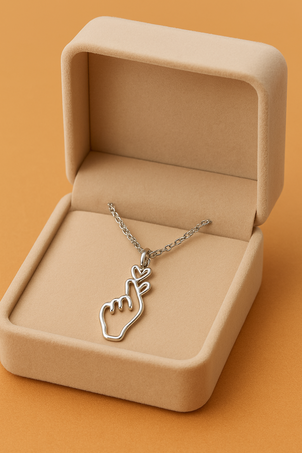 Graceful Love Sign Pendant