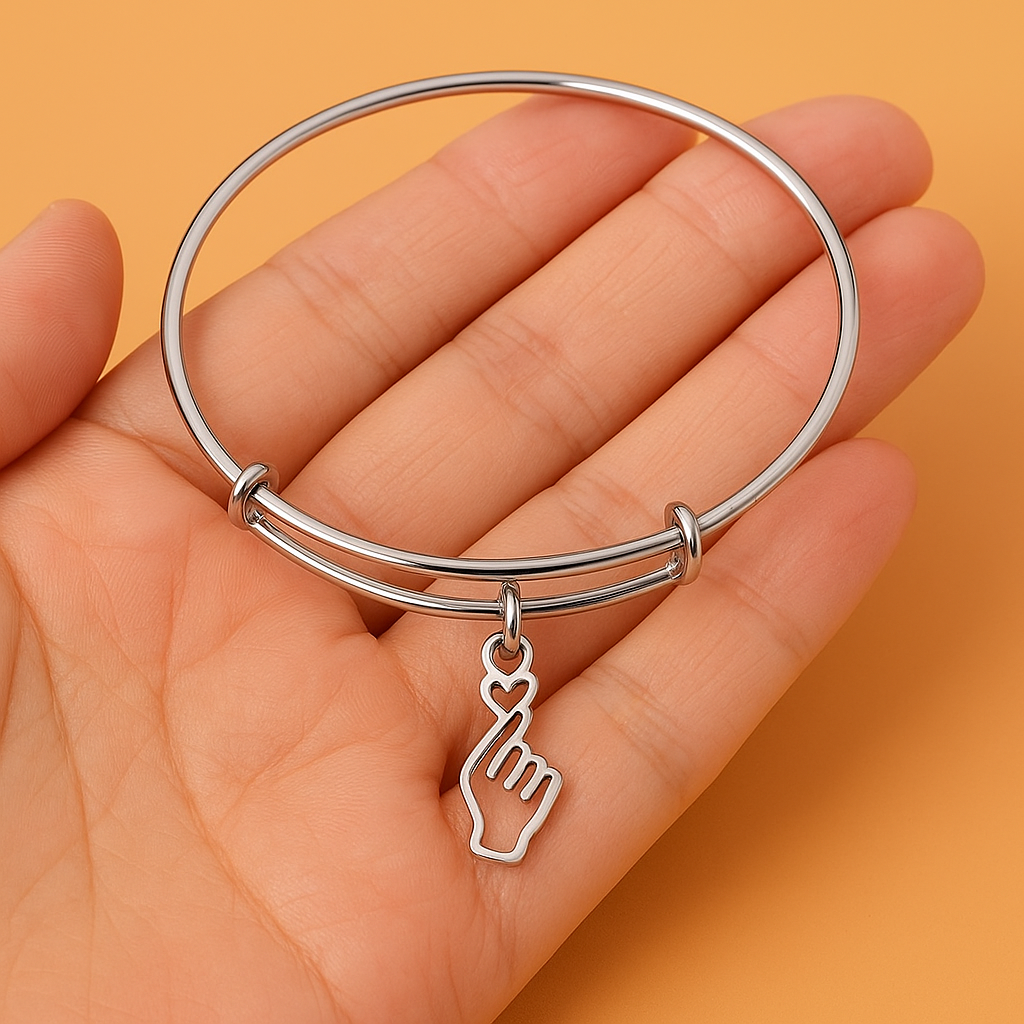 Love Signal Charm Bracelet