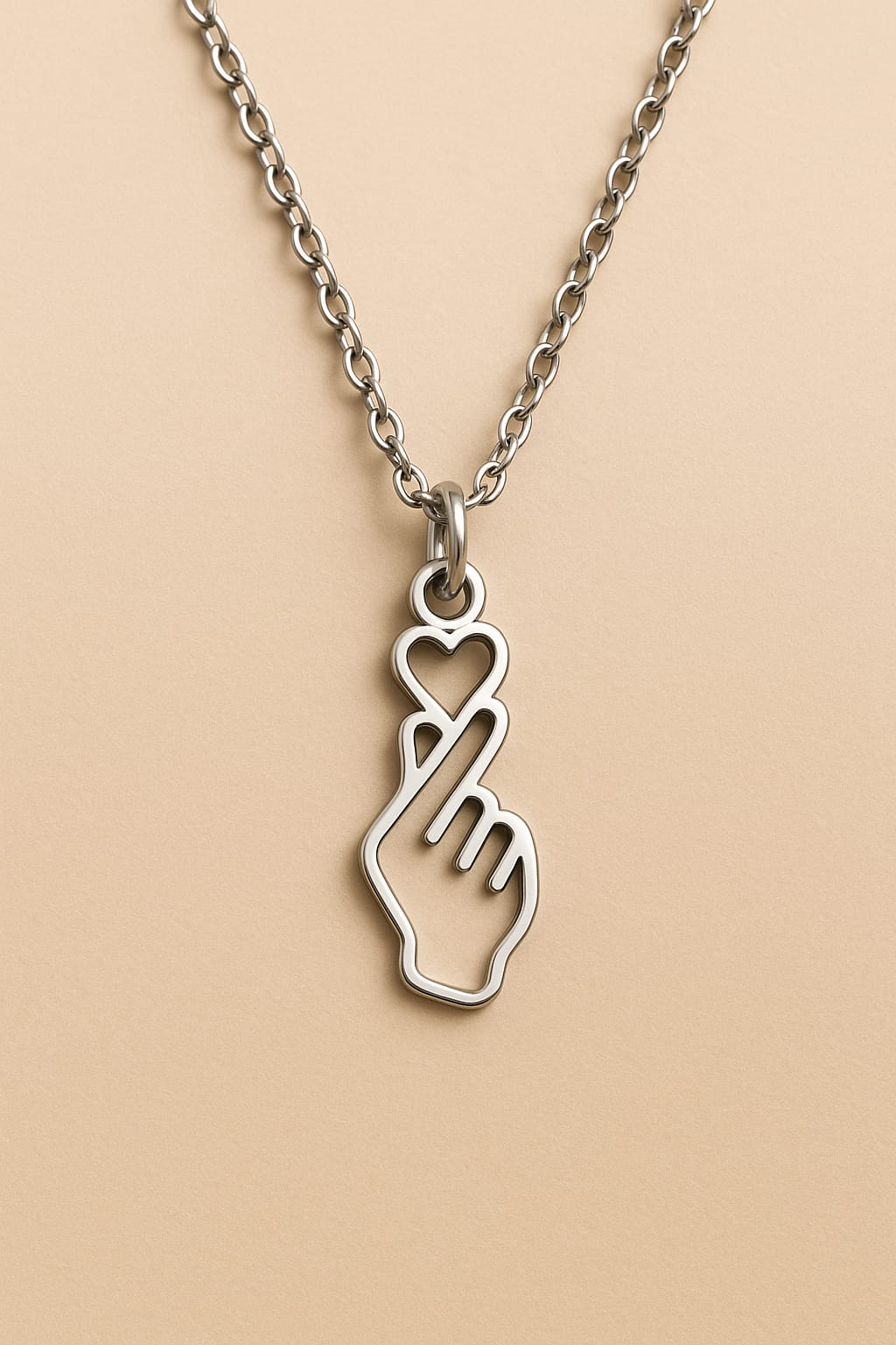 Graceful Love Sign Pendant