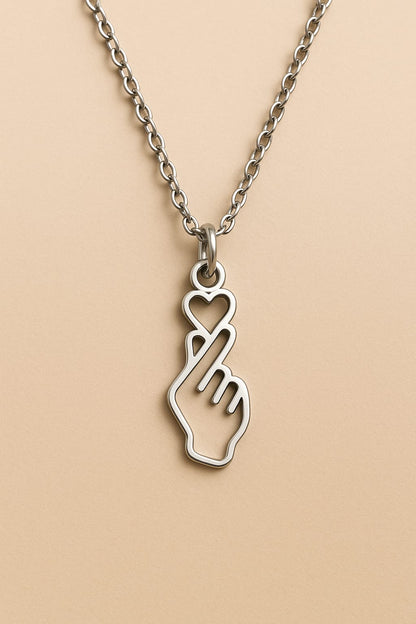 Graceful Love Sign Pendant